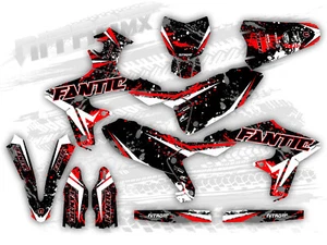 Grafik passend Fantic XXF 250 450 2021 2022 Dekor Aufkleber - Imagen 1 de 1