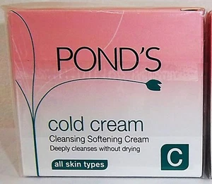 POND'S COLD CREAM CLEANSING SOFTENING CREAM 50ML NEW BOXED & CELLOPHANE SEALED - Picture 1 of 4