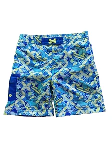 UV Skinz UPF 50+ sunwear Boys Shark Surfboard Swimming Trunks Size 6 - Picture 1 of 9