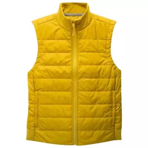 prAna Insulated Ice Flow Women's Vest, Golden Leaf, Medium - Picture 1 of 3