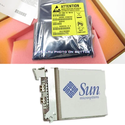 Sun SG-XPCIE2FC-QB4-Z  375-3384 Dual 4Gb FC PCIe Host Adapter ExpressModule New - Image 1 of 4