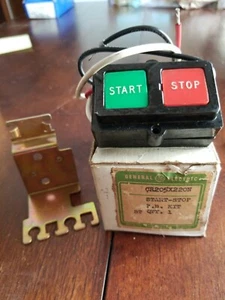 NOS General Electric Start-Stop Push Button Kit CR205X22ON - Picture 1 of 4