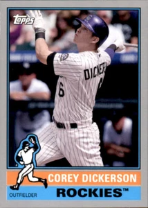 2015 Archives Corey Dickerson #d /199 Silver Parallel Gray Rockies #172 - Picture 1 of 2