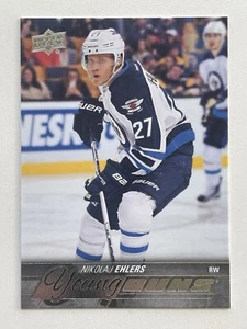 🚀 2015-16 Upper Deck Series 1 Young Guns Nikolaj Ehlers #223 RC Rookie Winnipeg - Bild 1 von 2
