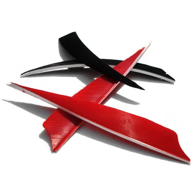50pk 4 Inch Turkey Feather Fletching For Archery Hunting Arrows & Crossbow Bolts - Image 1 of 4