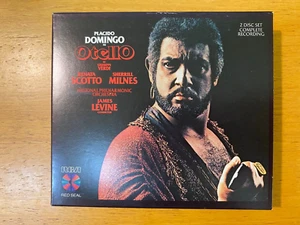 Placido Domingo As Otello: Verdi Opera (2-CD Set, 1998, RCA) - Picture 1 of 12