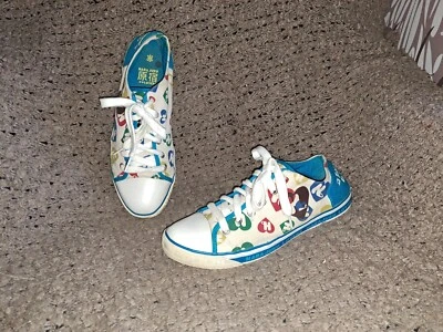 HARAJUKU LOVERS - Zapatillas bajas - Gwen Stefani - Cordones - Talla 42/10 EE. UU. - Excelente Foto 1 de 4