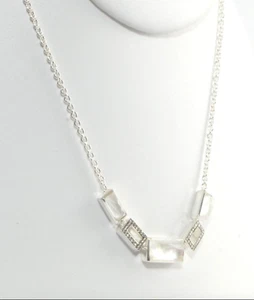 IPPOLITA Sterling Silber Perlmutt Diamant Station Stella Halskette Kette - Bild 1 von 5