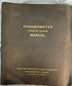 Clayton Dynamómetro Manual de Entrenamiento de Operación 1950 - Imagen 1 de 10