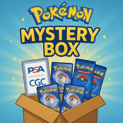 Pokemon Ultimate Mystery Box - 1 Graded Card - 2 Ultra Rare - Vintage - 2 Packs - Image 1 of 3