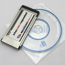 Expresscard Express Card 34mm To 2 Port USB 3.0 NEC 5Gbps for PC Notebook DT
