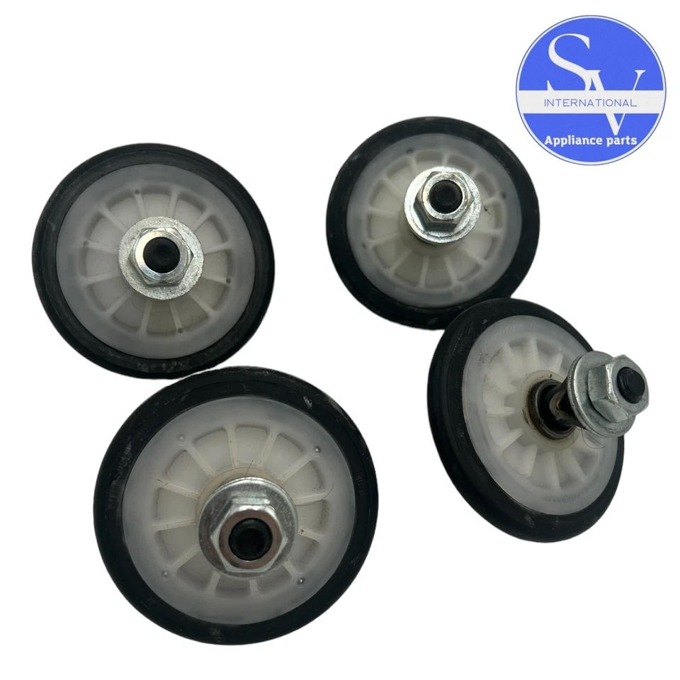 Dryer Drum Support Roller DC97-16782B DC97-07523B DC97-16782A (SET 4) - Image 1 of 2