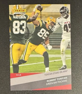 Robert Tonyan 2020 Panini Instant MNF 3 TDs /99 #61 - Green Bay Packers - Image 1 of 2