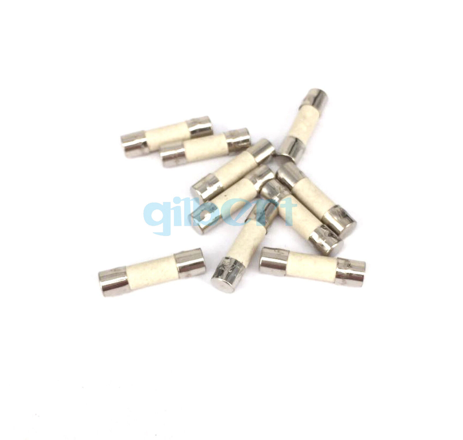 10 pieces 250V 1.25A 5x20mm Slow Blow Glass Tube Fuses 987792662947 