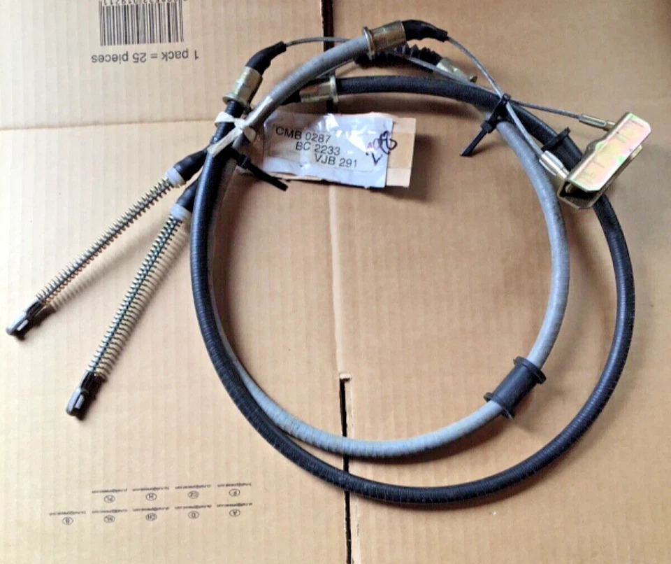 Cabo de freio traseiro BC2233 (sem bolsa) ternos Opel Kadett 87-91 Vauxhall Astra 84-89 - Imagem 1 de 1