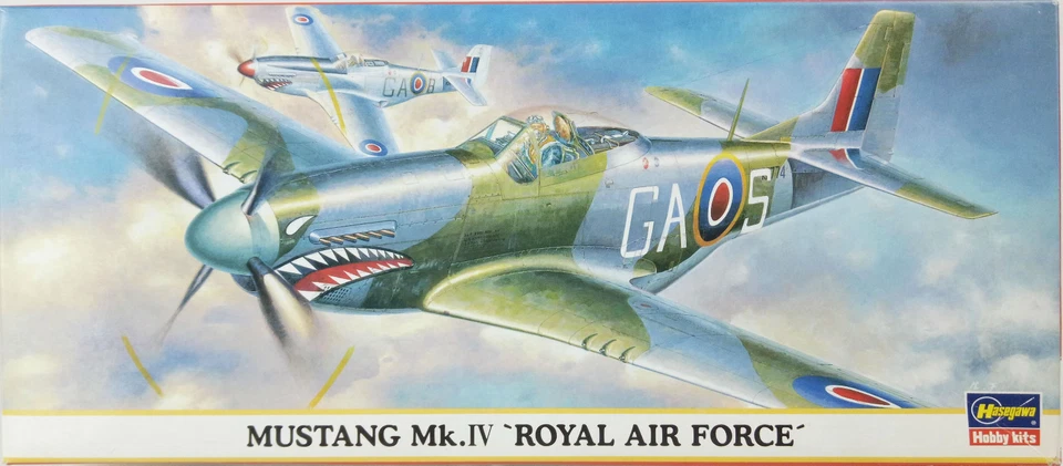 Aereo Mustang Mk. IV Royal Air Force 1:72 Hasegawa 00028:1200 edizione limitata - Immagine 1 di 1