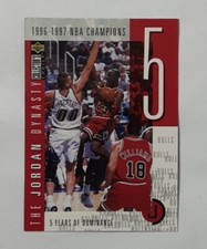 1997 Collector's Choice The Jordan Dynasty #JD5 #ed /23000