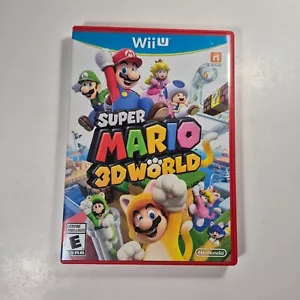 Super Mario 3D World (Nintendo Wii U, 2013) Completo CIB - Imagen 1 de 3