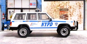 Greenlight Collectibles 1987 JEEP CHEROKEE NYPD New/Loose Metal Rubber Tires! - Picture 1 of 10