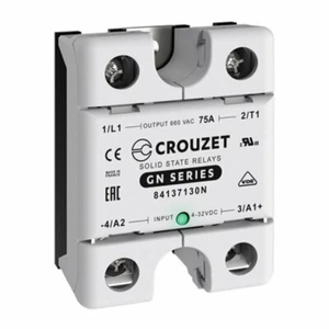Crouzet 84137130N Relais Solid State 48 ÷ 660Vac, 75A, Befehl 4 ÷ 32Vdc - Bild 1 von 1