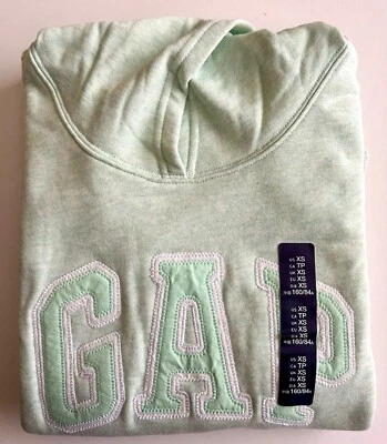 GAP ARCH LOGO Sudadera con Capucha JERSEY Manga Larga Polar Suéteres Sudadera Mujeres NUEVO Foto 1 de 2