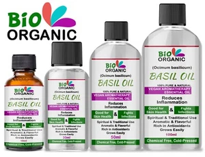 Ätherisches Basilikumöl - 100% rein - für vegane Aromatherapie & Raumduft - Bild 1 von 5