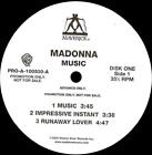 Madonna Music (2000) Maverick Usa Advance 2Lp Promo Don't Tell Me Ex/Ex