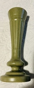 Hager Art Pottery Sage Green Classic Matte Green Speckled Glaze Vase 9.25" Tall - Picture 1 of 3