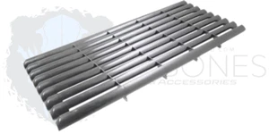 Defender Gloss Black Front Grille LR038615 90 110 All Years To 2016 - Picture 1 of 1