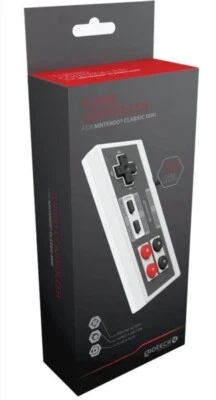 Nintendo Mini NES Classic TURBO CONTROLLER With 3M Cable Gioteck Joypad *NEW* - Image 1 of 2