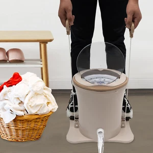 Mini Manual Dehydrator Washing Machine, Portable Foot Operated Non-Electric Dehy - Picture 1 of 24