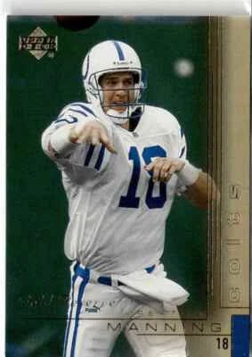 2000 UPPER DECK GOLD RESERVE PEYTON MANNING INDIANAPOLIS COLTS #63 - Image 1 of 2