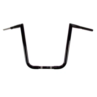 HCC 1 1/4" negro brillante 16" Jarhead Ape colgadores para Harley-Davidson Foto 1 de 3