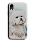 White Bichon Frise In The Snow Phone Case Cover Christmas Dog Breed Puppy DB70