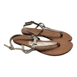 rampage Shoes Womens Size 6.5 Multicolor sandals Beach Summer Vacation Thong - Picture 1 of 7