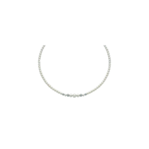 Collana Miluna Donna in Oro bianco Perla PCL4377 - Foto 1 di 1