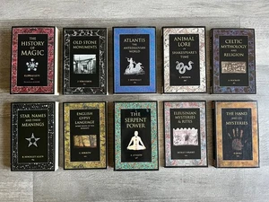 Occult/Mythology 10 Book Lot From the Lost Library Reprint Series - Picture 1 of 3
