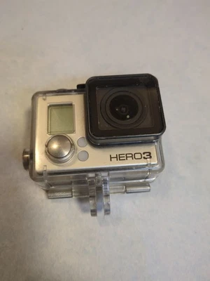 GoPro Hero 3 Silver Action Camera Camcorder with Waterproof Case - Image 1 of 4