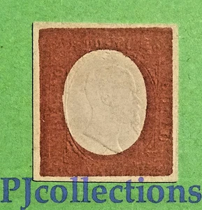 U96-ANTICHI STATI-SARDEGNA 1854 40 CENT. ROSSO MATTONE NON EMESSO NUOVO S.G. MNG - Imagen 1 de 2