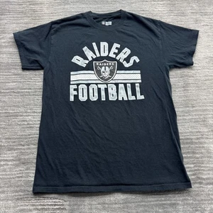 Camisa de los Raiders de Las Vegas talla M para hombre ropa negra del equipo de fútbol americano de la NFL - Imagen 1 de 6