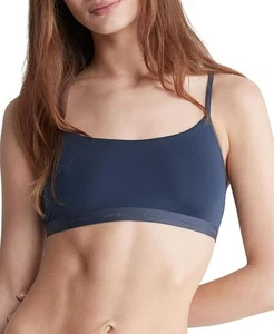 NWD CALVIN KLEIN Form to Body Unlined Bralette NAVY S - Picture 1 of 8