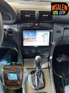 Autoradio Navi Apple Carplay Android 14 GPSFür Mercedes C-Klasse W203 2000-2004 - Bild 1 von 16