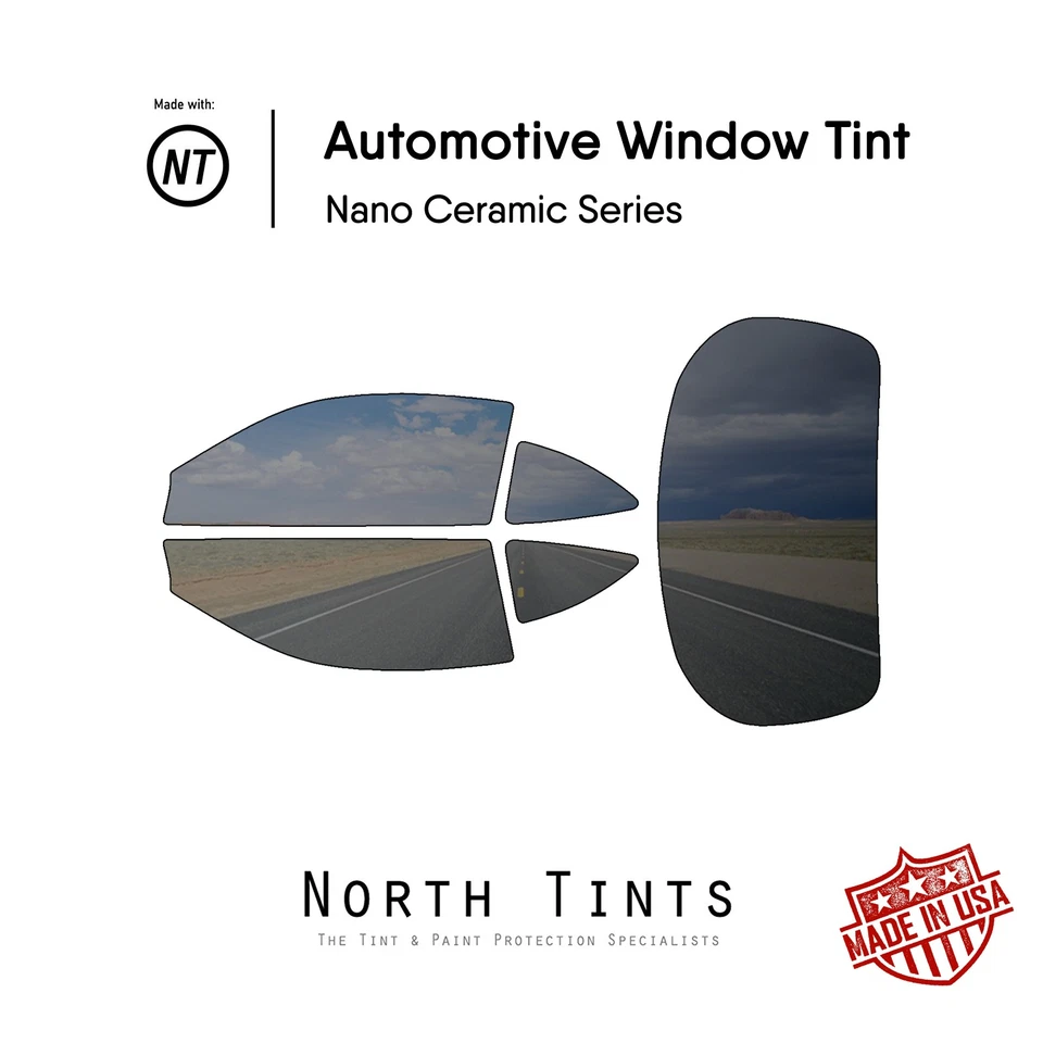 Película de tinte de ventana precortada nano cerámica vidrio para automóvil para Ford Escort ZX2 1998-2003 Foto 1 de 4