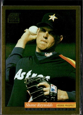 1994 Score #586 Shane Reynolds Gold Rush Houston Astros - Image 1 of 2