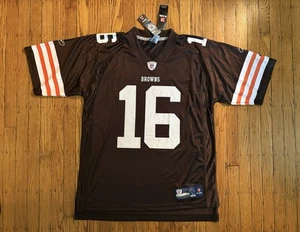 Reebok On Field NFL Cleveland Browns Josh Cribbs Jersey LG NWT READ - Picture 1 of 12