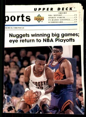 1994-95 Upper Deck Denver Nuggets Denver Nuggets #205 - Image 1 of 2