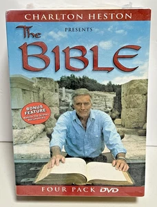 Charlton Heston Presents the Bible DVD 4 DISC Set New Factory Sealed - Picture 1 of 4