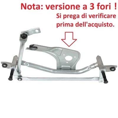 MECCANISMO TERGICRISTALLO TIRANTERIA ANTERIORE PER FIAT GRANDE PUNTO EVO LINEA - Image 1 of 4
