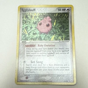 Pokemon EX Hidden Legends Igglybuff Reverse Holo #37/101 Moderately Played - Picture 1 of 12