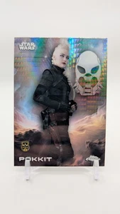 2025 Topps Chrome Star Wars - Pokkit Debut - Hyper Refractor - Bild 1 von 2